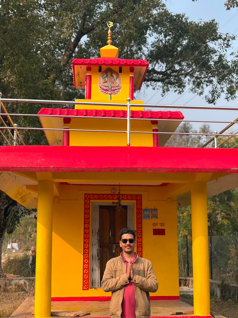 Lumbini, where I practice